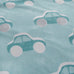 Bedlam Cool Cars Duck Egg Bedding