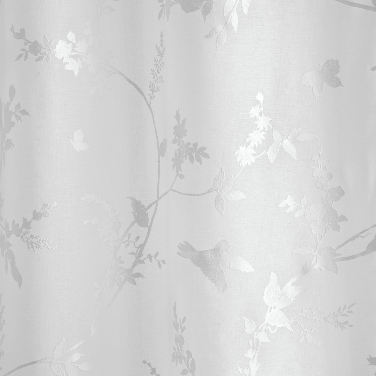 Dreams N Drapes Darnley White Voile Panel