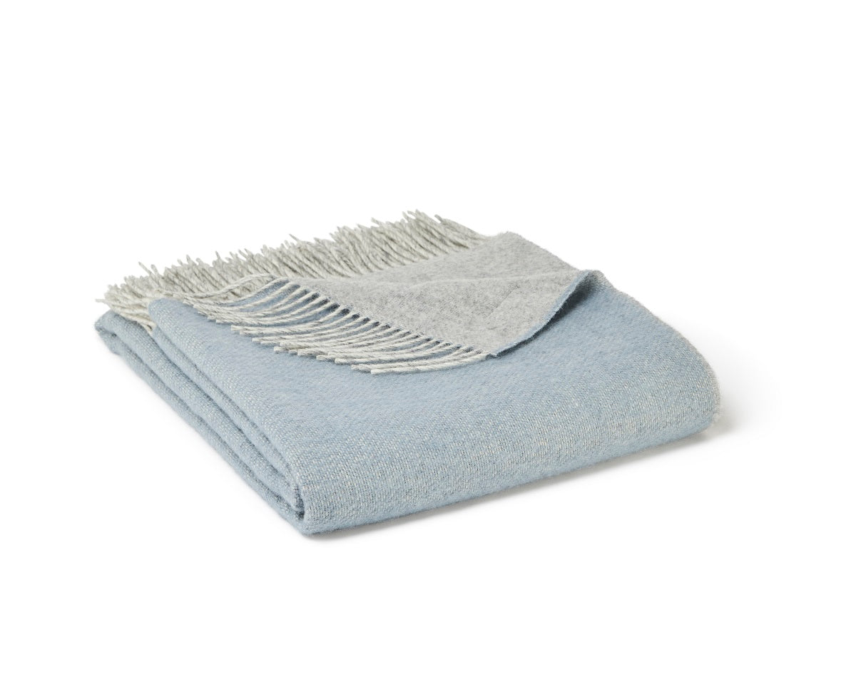Tweedmill Dartmoor Blue Mist 150cm x 183cm Throws