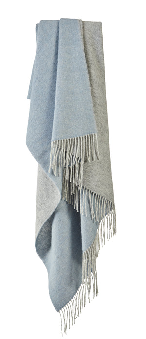 Tweedmill Dartmoor Blue Mist 150cm x 183cm Throws