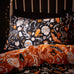 Bedlam Halloween Day of the Dead Black/Orange Bedding