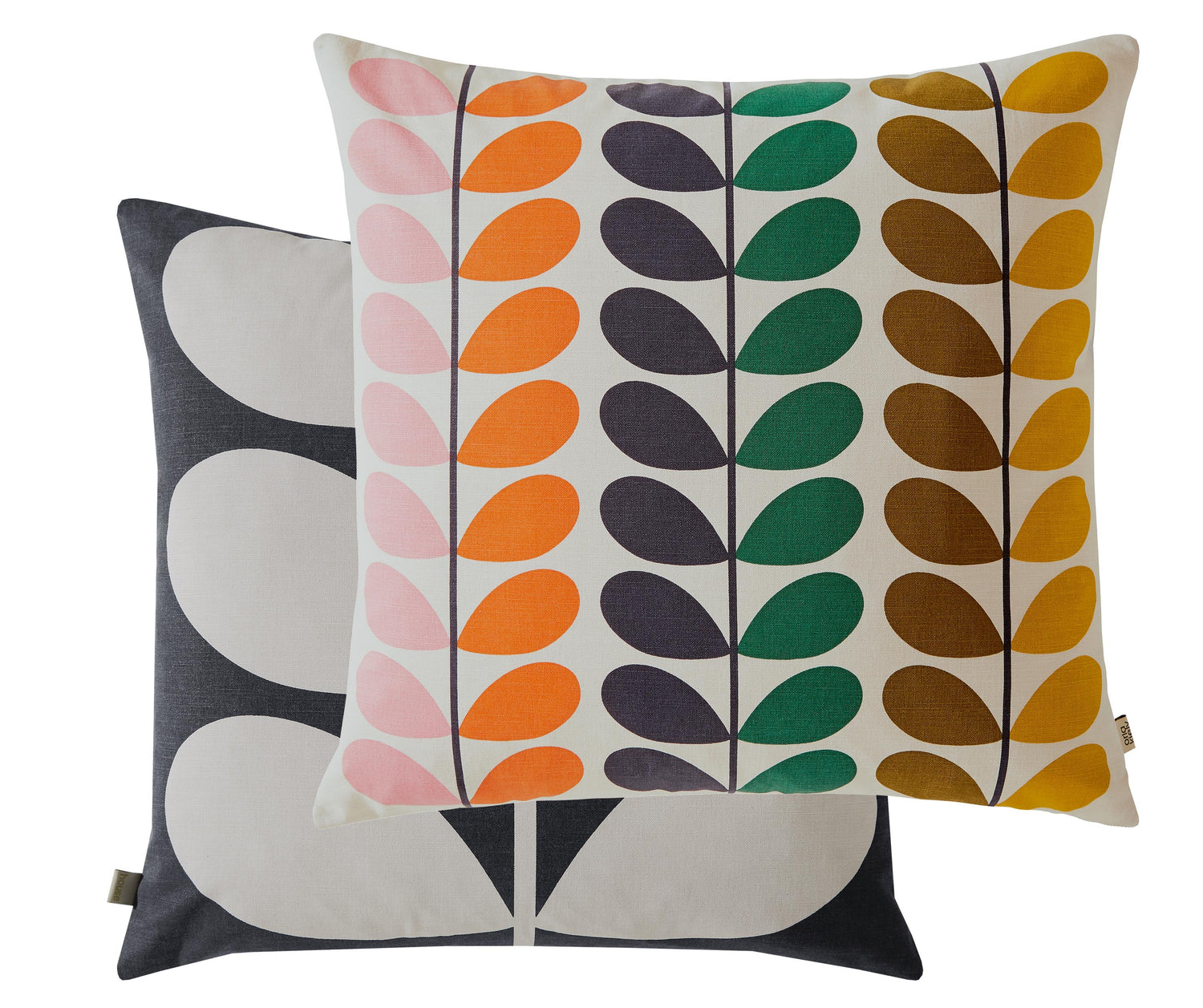 Duo Stem 50cm x 50cm Feather Filled Cushion by Orla Kiely