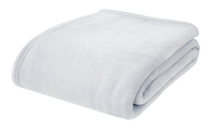 Catherine Lansfield Plain Raschel Velvet Touch 200cm x 240cm Throws