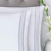 Appletree Boutique Embroidered Band White Duvet Set