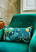 The Chateau Collection Emerald Fan Emerald Filled Cushion by Angel Strawbridge