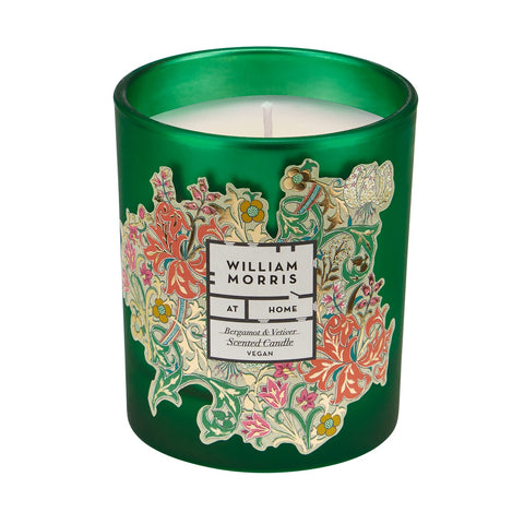 FG2550 William Morris at Home Friendly Welcome Bergamot & Vetiver Scented Candle