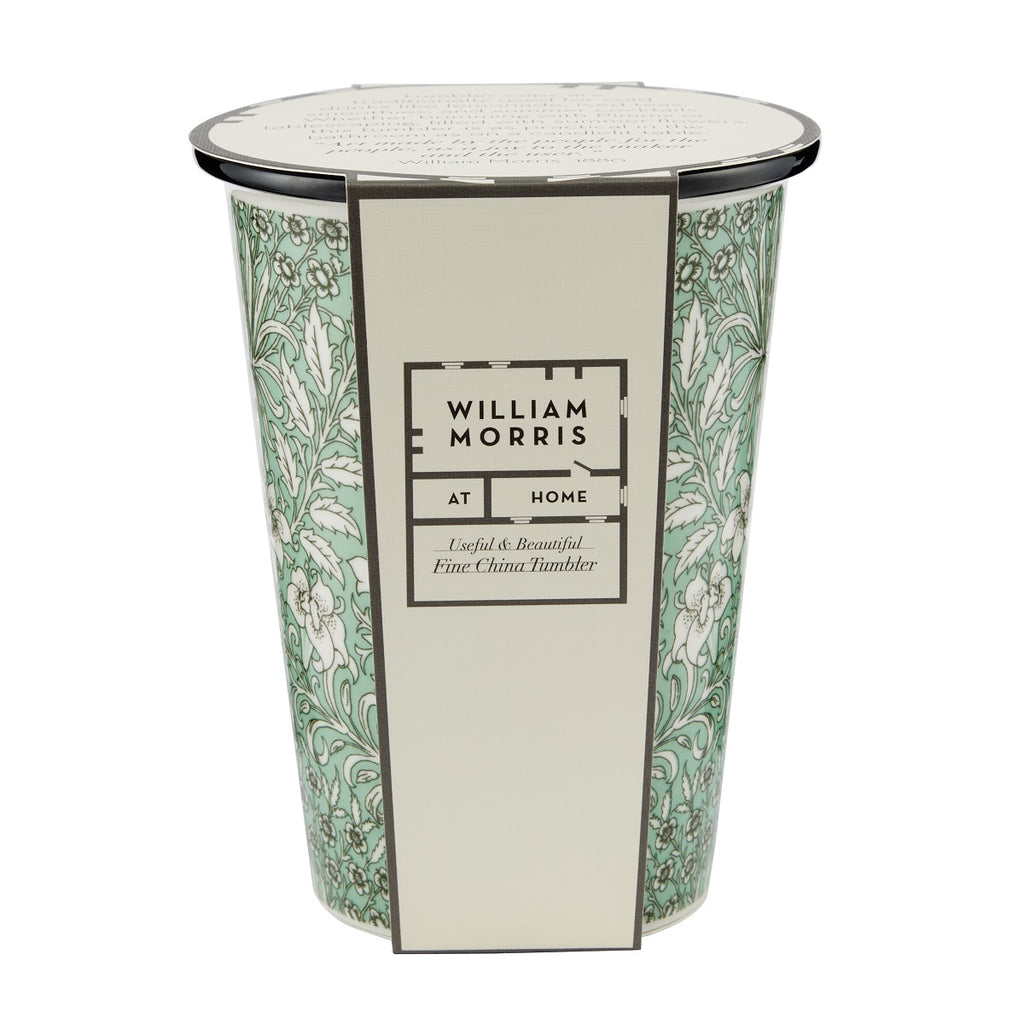 FG6866A William Morris at Home Useful & Beautiful Fine China Tumbler Garden