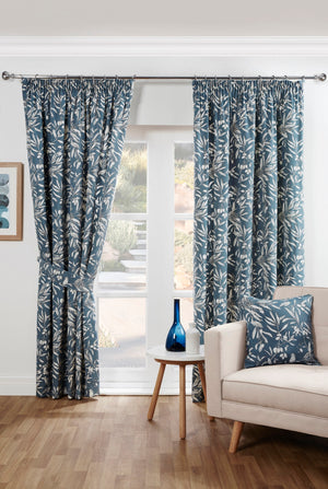 Sundour Aviary 3" Tape Lined Curtains