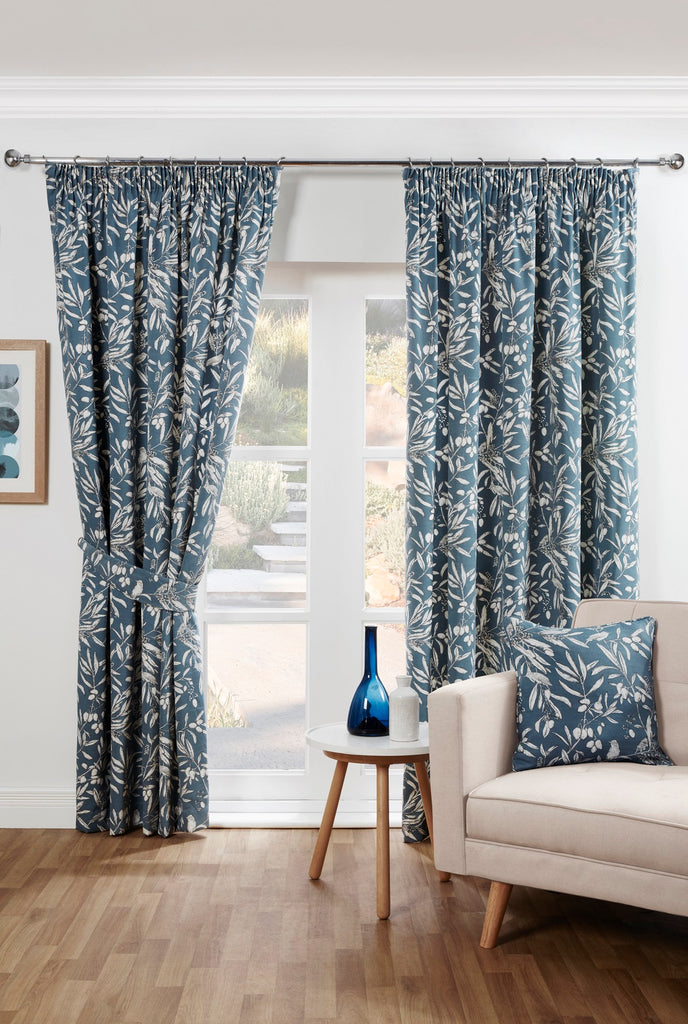 Sundour Aviary 3" Tape Lined Curtains