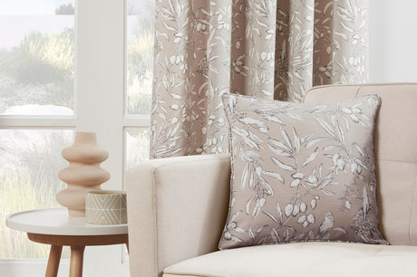 Sundour Aviary 3" Tape Lined Curtains