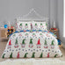 Fusion Christmas Bedding Gnome for Christmas Brushed Cotton Duvet Set