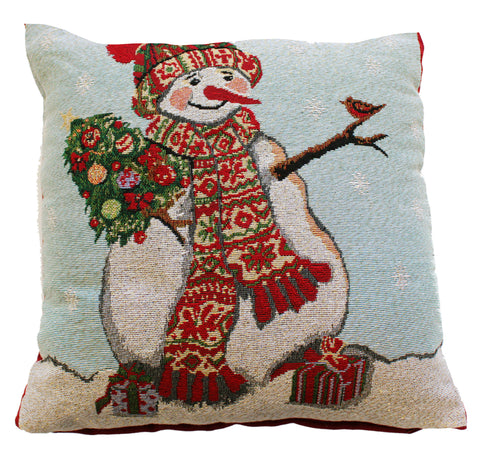 Portfolio Home Christmas Filled 43cm x 43cm Cushion