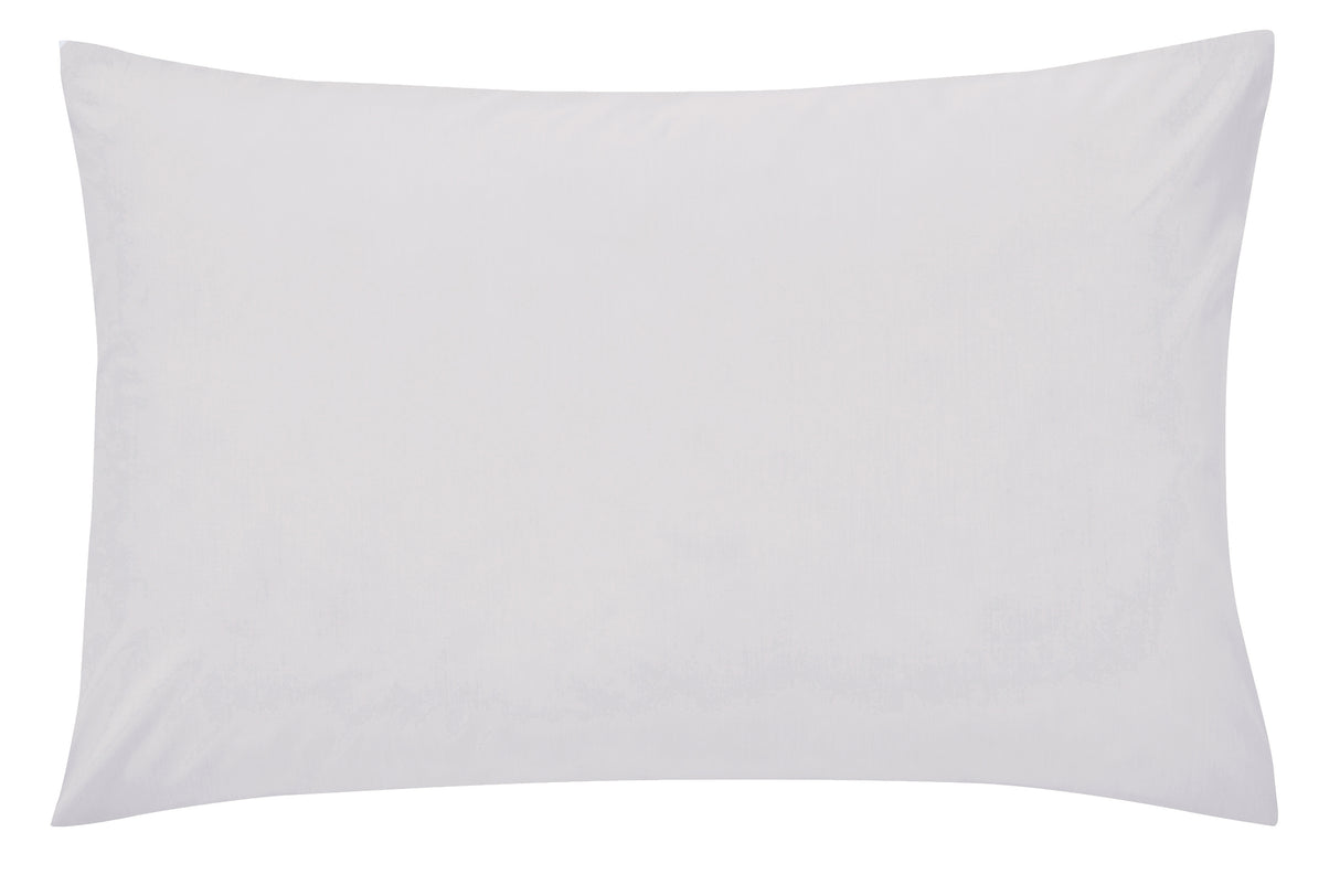 Helena Springfield Poly/Cotton Percale 180 Thread Count Silver Sheets