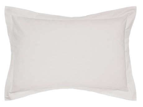 Helena Springfield Poly/Cotton Percale 180 Thread Count Silver Sheets