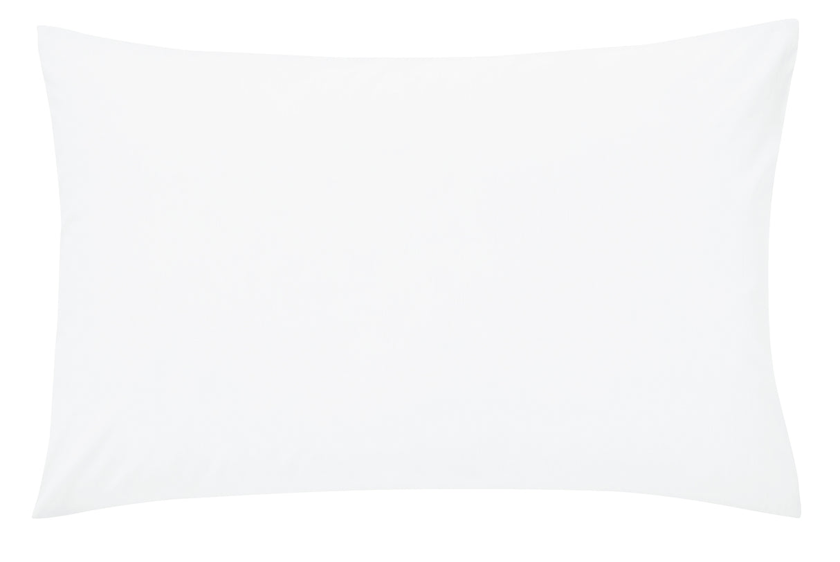 Helena Springfield Poly/Cotton Percale 180 Thread Count White Sheets
