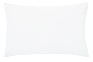 Helena Springfield Poly/Cotton Percale 180 Thread Count White Sheets