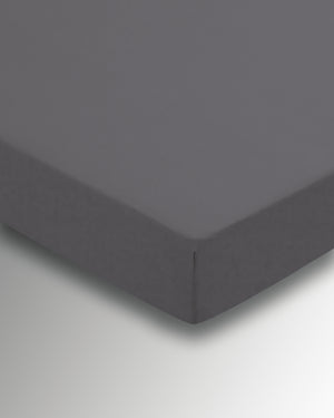 Helena Springfield Poly/Cotton Percale 180 Thread Count Charcoal Sheets
