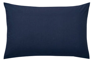 Helena Springfield Poly/Cotton Percale 180 Thread Count Navy Sheets
