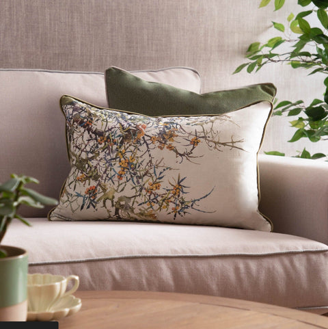 Voyage Maison C220120 Hawthorn Olive 60cm x 40cm Cushion