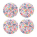 Joules Outdoor Dining Melamine Dinner Plates Set of 4