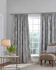 Laura Ashley Josette Blackout Lined Header Tape Curtains