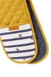 Joules Home Bee and Striped Double Oven Glove
