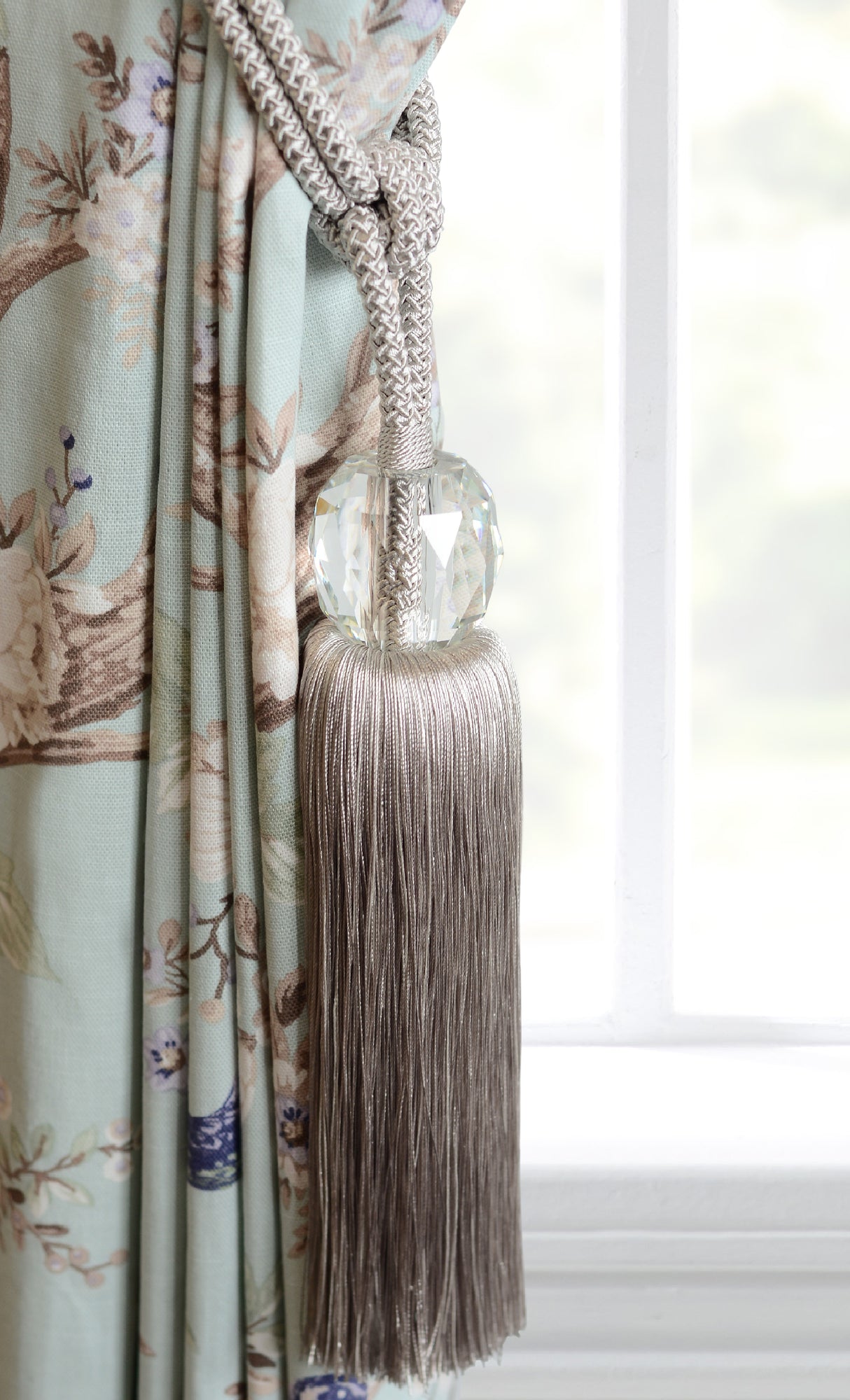 Laura Ashley Loren Glass Tassel Tieback (ORDER ONLY)