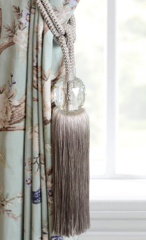 Laura Ashley Loren Glass Tassel Tieback (ORDER ONLY)