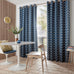 Orla Kiely Linear Stem Eyelet Curtains