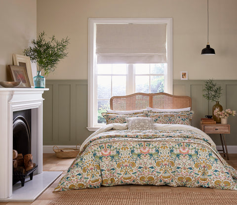 William Morris Lodden Primrose & Thyme Bedding
