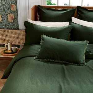 William Morris Linen Cotton Plain Dye Bedding*