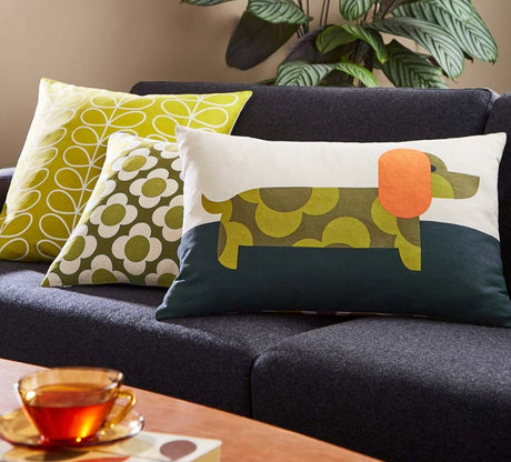 Orla Kiely Dachshund 40cm x 60cm Feather Filled Cushion
