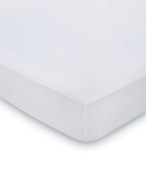 Peacock Blue Hotel 220 Thread Count Cotton Percale Platinum Sheets