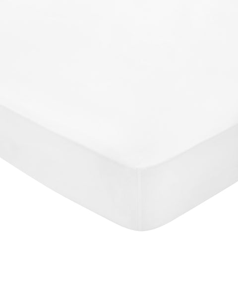 Bedeck of Belfast Fine Linens 100% Egyptian Cotton Percale 300 Thread Count White Sheets