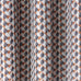Fusion Prado Grey/Terracotta Eyelet Lined Curtains