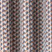 Fusion Prado Grey/Terracotta Eyelet Lined Curtains