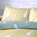 Fusion Bedding The Puddles Yellow Duvet Set