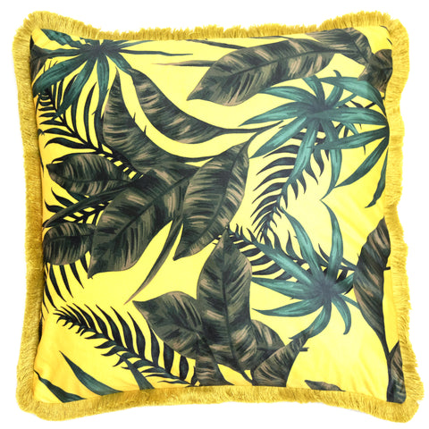 Paul Moneypenny Bora Bora Sunset Yellow 45cm x 45cm Filled Cushion