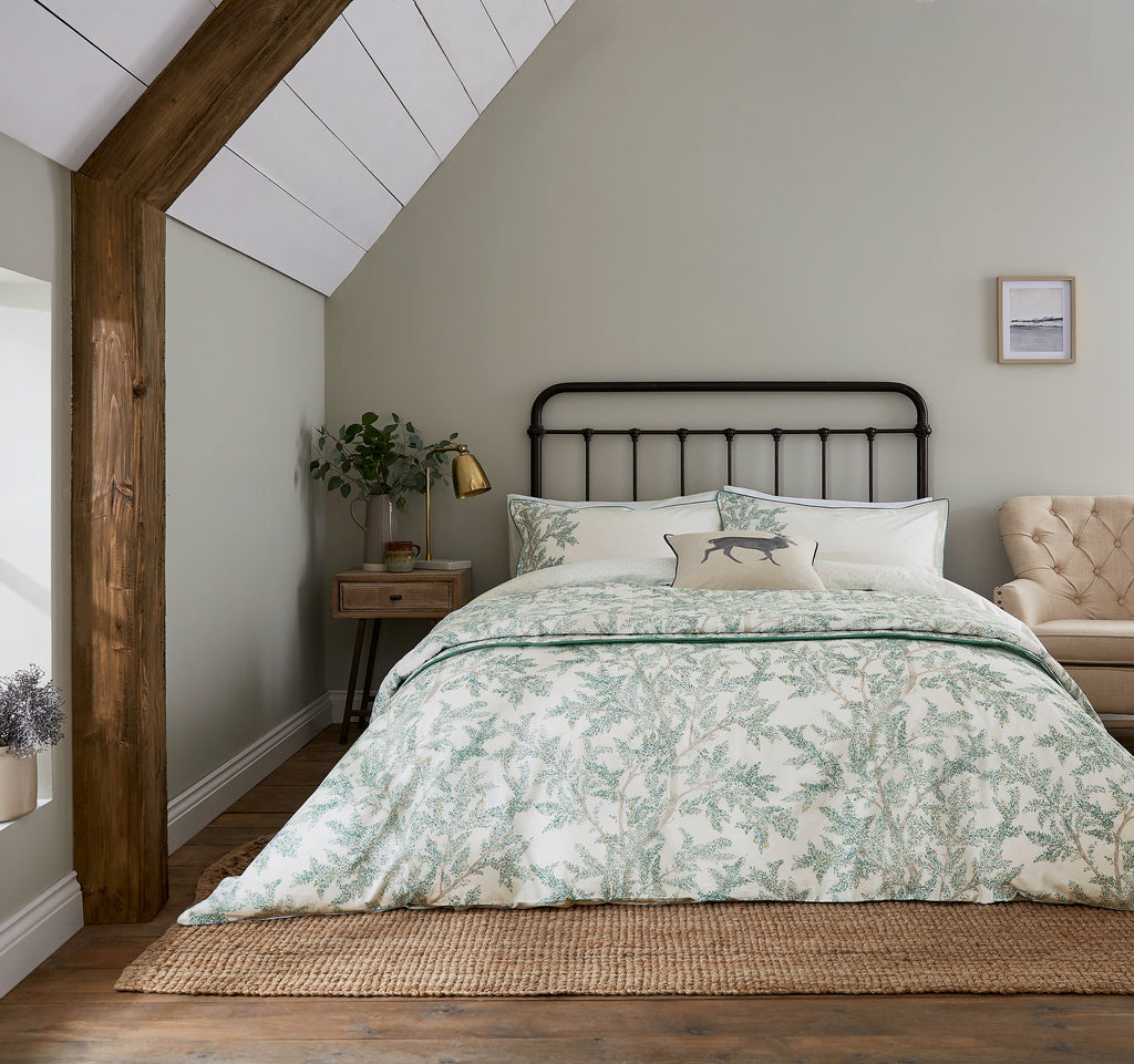 Sanderson Options Farthing Wood Green Bedding