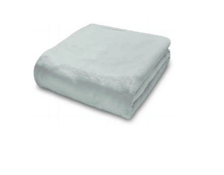 Catherine Lansfield Plain Raschel Velvet Touch 200cm x 240cm Throws