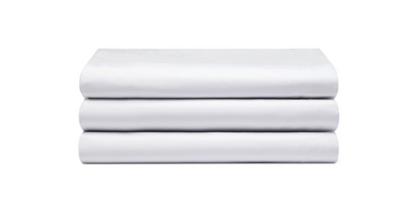 Belledorm 200TC 50% Polyester/50% Cotton White Sheets