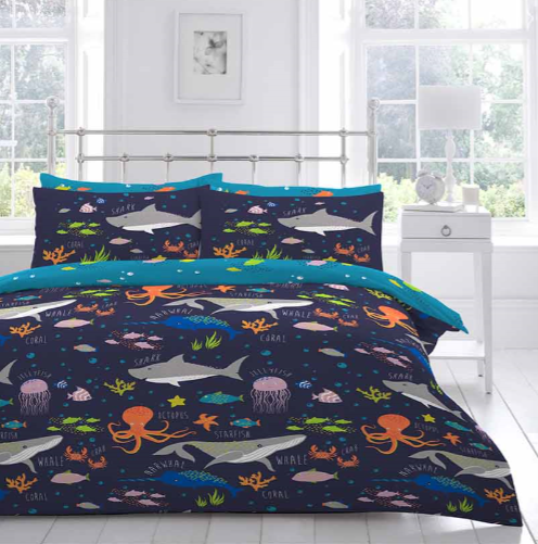 Bedlam Sea Life Bedding