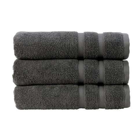 Christy Signum 675gsm 100% Combed Cotton Ash Grey Towels