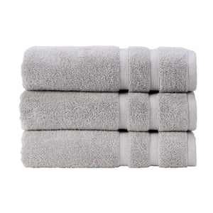 Christy Signum 675gsm 100% Combed Cotton Dove Grey Towels
