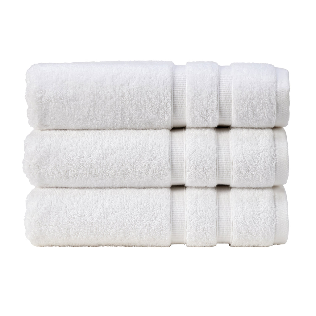 Christy Signum 675gsm 100% Combed Cotton White Towels