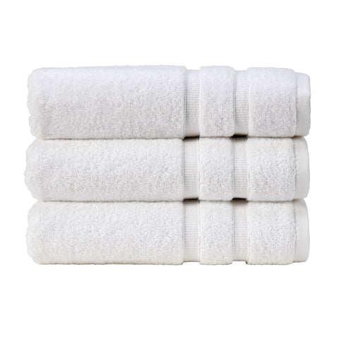 Christy Signum 675gsm 100% Combed Cotton White Towels