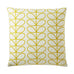 Small Linear Stem Sunflower 50cmx50cm Feather Filled Cushion by Orla Kiely