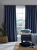 Laura Ashley Stephanie Blackout Lined Header Tape Curtains (SELECTED COLOURS ORDER ONLY)