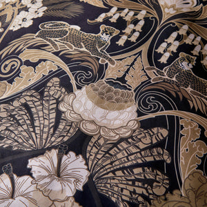 Laurence Llewelyn Bowen Suburban Jungle Black/Gold Duvet Set