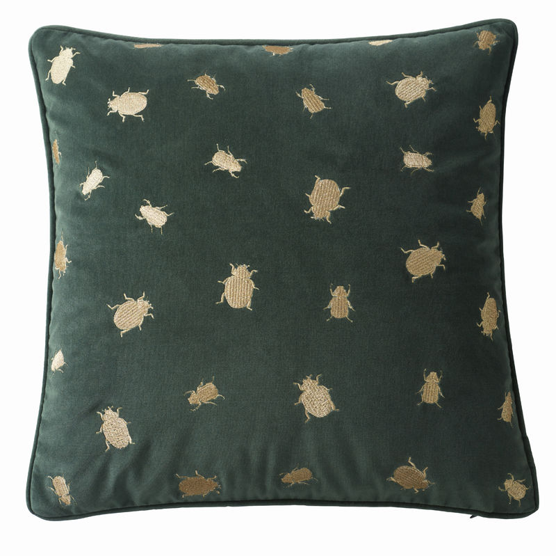Wedgwood Firefly Emerald 50cm x 50cm Filled Cushion (ORDER ONLY)